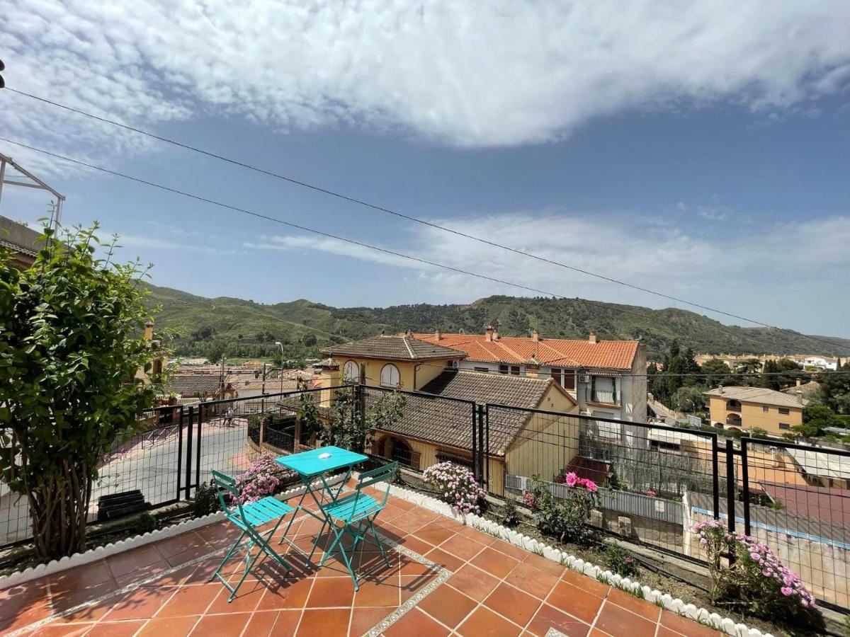 Casa Rural Vistablanca En Una Sola Planta Con Bonitas Vistas Y Piscina - Junto A La Capital Y La Alhambra Cenes De La Vega Exterior photo
