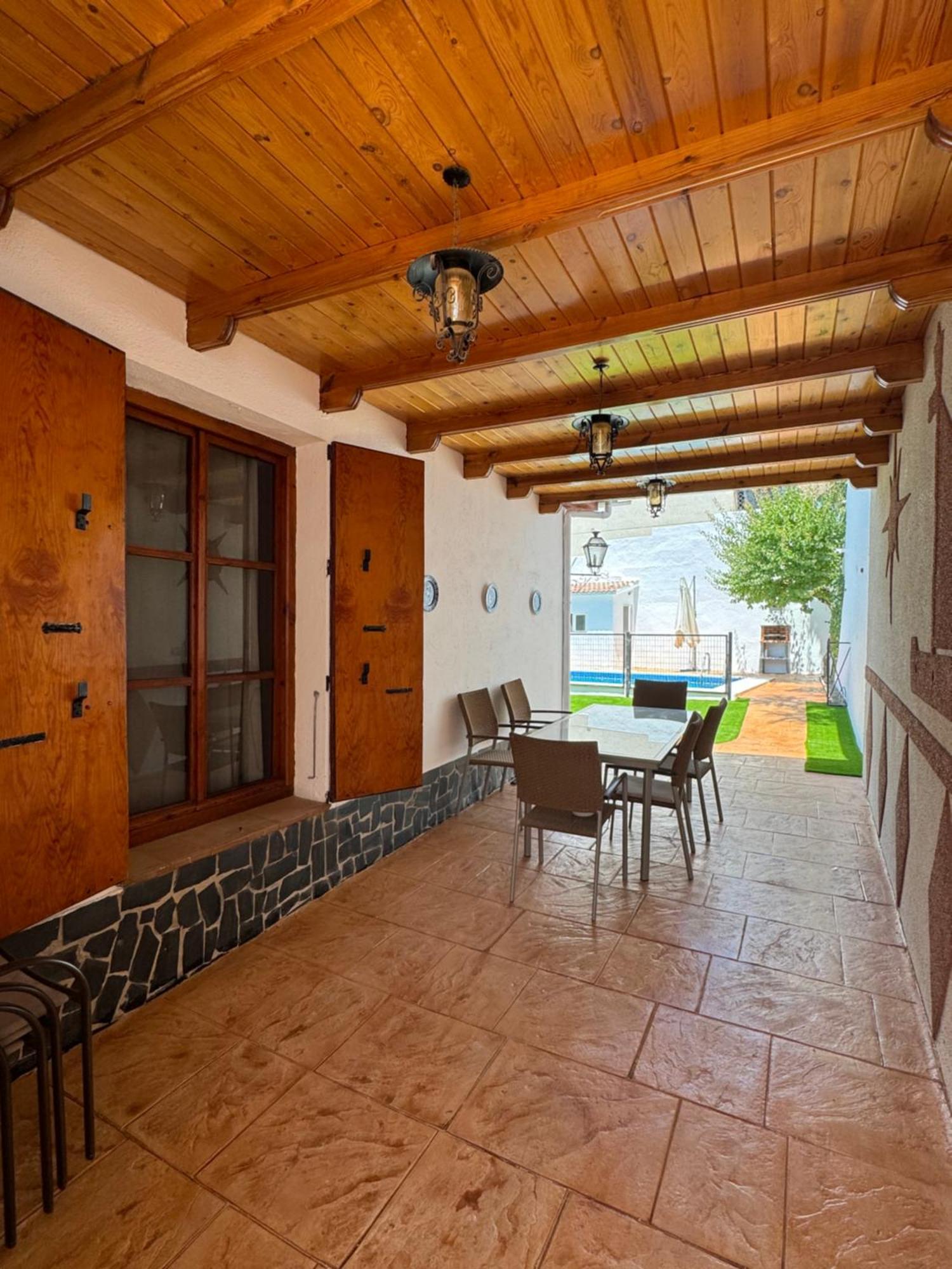 Casa Rural Vistablanca En Una Sola Planta Con Bonitas Vistas Y Piscina - Junto A La Capital Y La Alhambra Cenes De La Vega Exterior photo