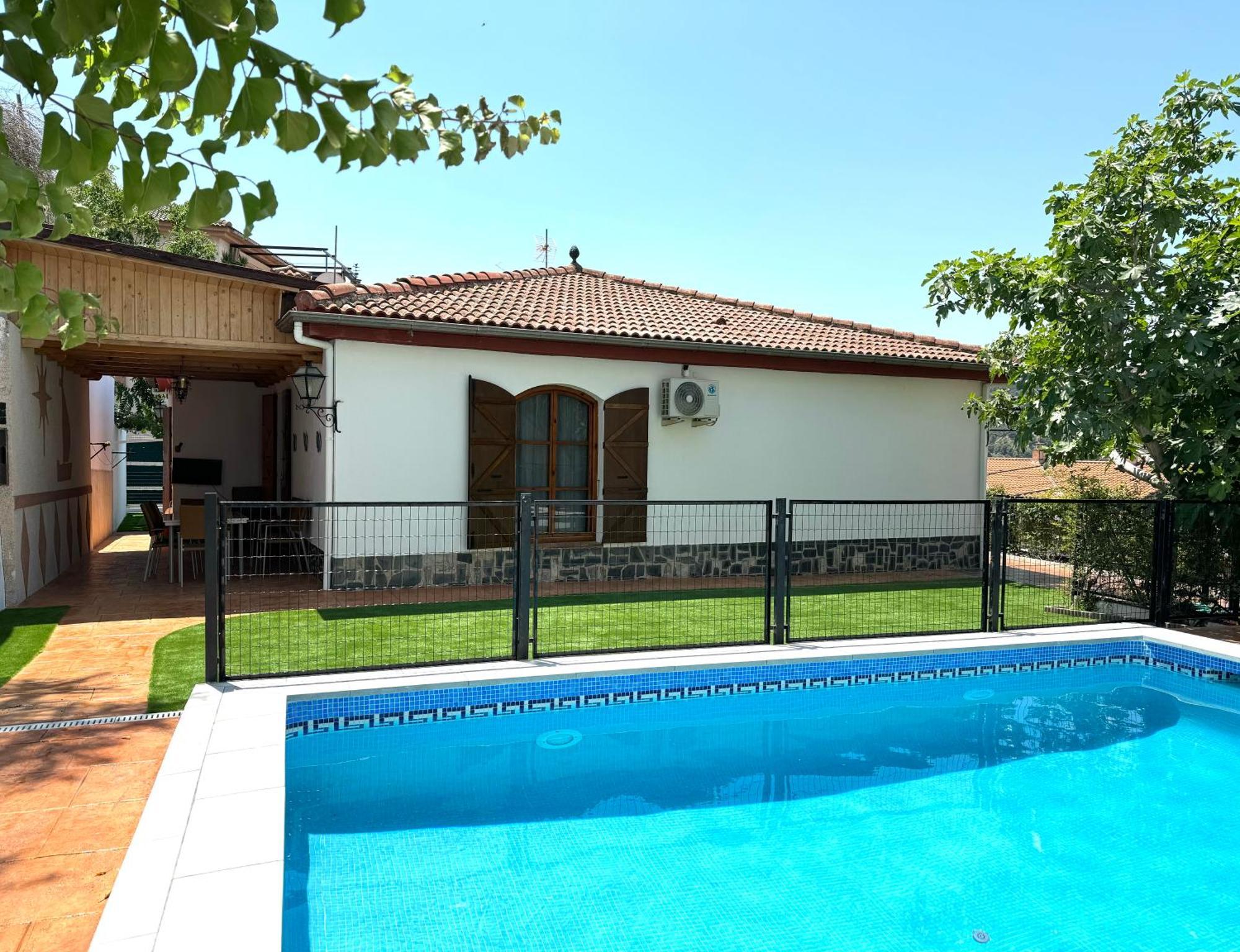 Casa Rural Vistablanca En Una Sola Planta Con Bonitas Vistas Y Piscina - Junto A La Capital Y La Alhambra Cenes De La Vega Exterior photo