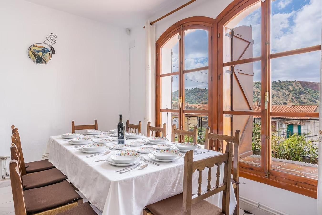 Casa Rural Vistablanca En Una Sola Planta Con Bonitas Vistas Y Piscina - Junto A La Capital Y La Alhambra Cenes De La Vega Exterior photo