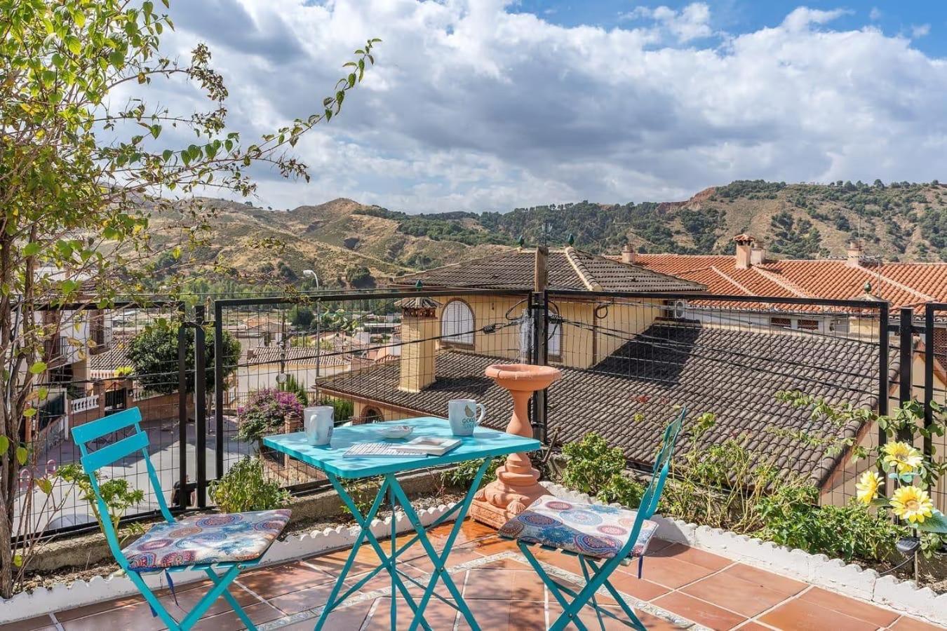 Casa Rural Vistablanca En Una Sola Planta Con Bonitas Vistas Y Piscina - Junto A La Capital Y La Alhambra Cenes De La Vega Exterior photo