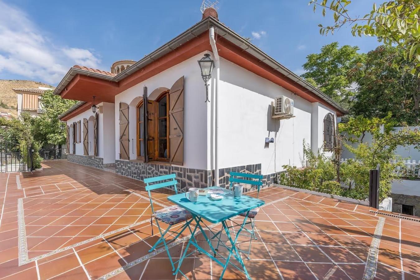 Casa Rural Vistablanca En Una Sola Planta Con Bonitas Vistas Y Piscina - Junto A La Capital Y La Alhambra Cenes De La Vega Exterior photo